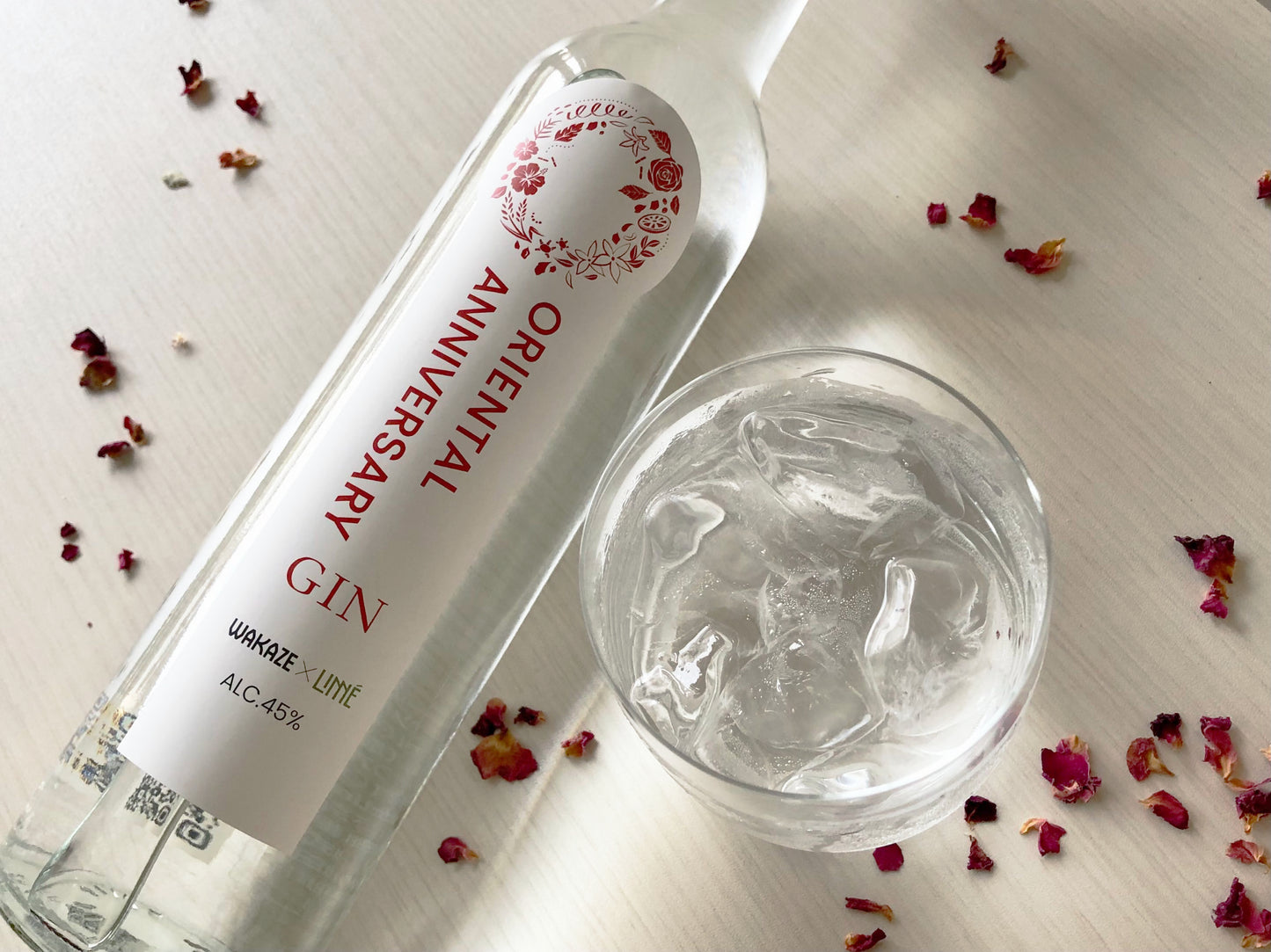 WAKAZE×LINNÉ ORIENTAL ANNIVERSARY GIN【48本限定】