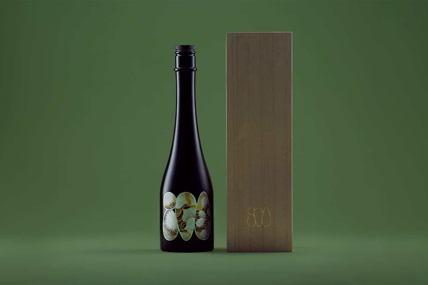 800 栗 - 2025-　500ml　木箱入り